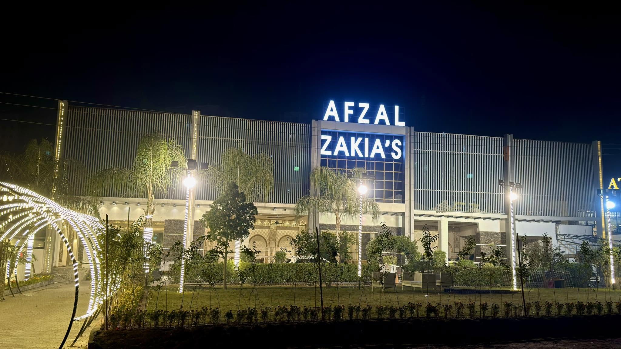 Afzal Zakia's Marquee